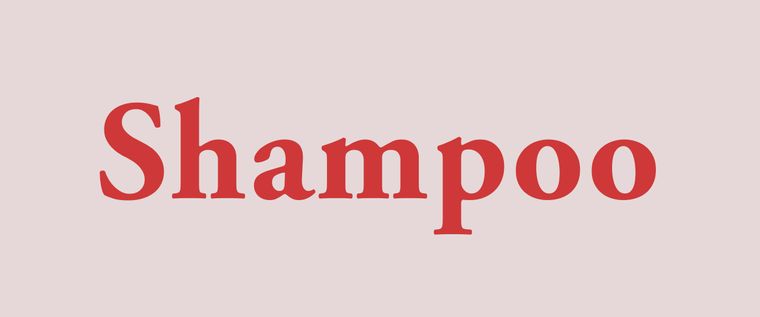 shampoo