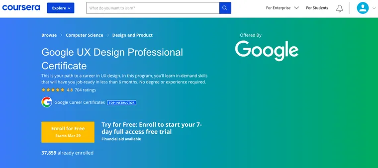 تخصص تصميم تجربة المستخدم