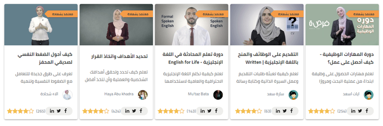 دورات عبر الإنترنت