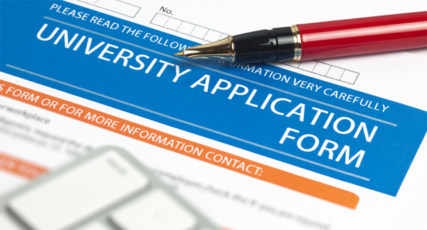 استمارة تقديم للجامعة