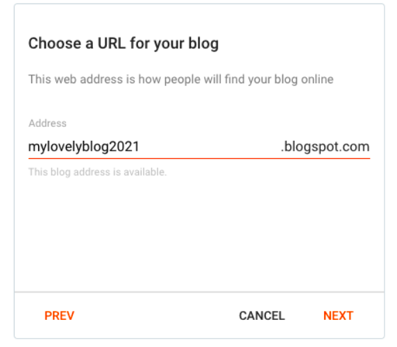 رابط مدونة على بلوجر