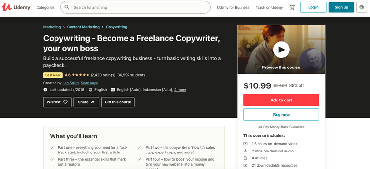 Become a Freelance Copywriter