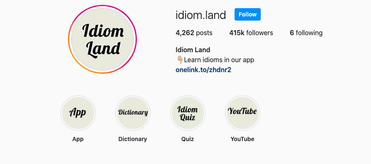 idiom land