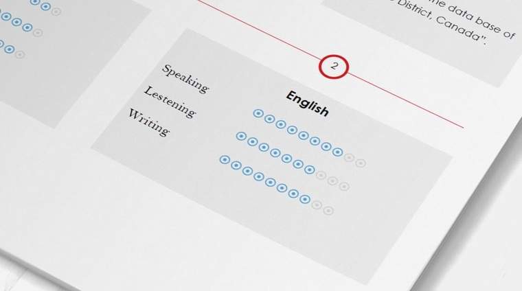 كيف تكتب مستواك في اللغة في السيرة الذاتية