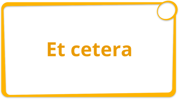 Et cetera