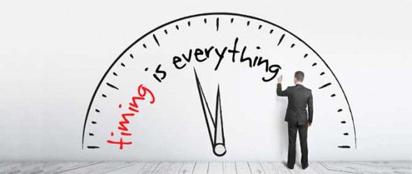 اختر التوقيت المناسب