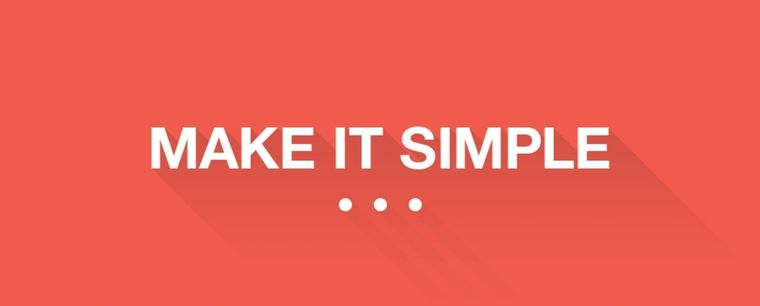 حافظ على البساطة