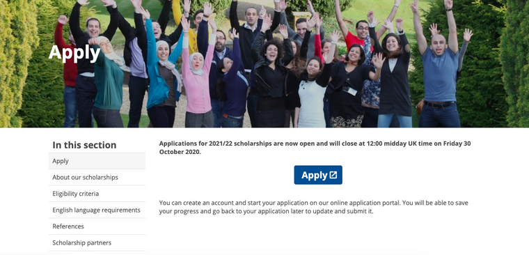 صفحة التقديم