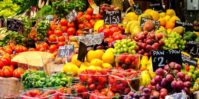 سوق الخضار - بريطانيا