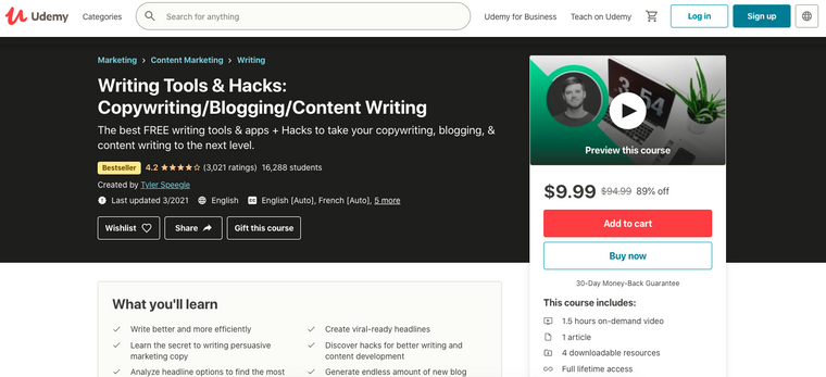 Writing Tools & Hacks