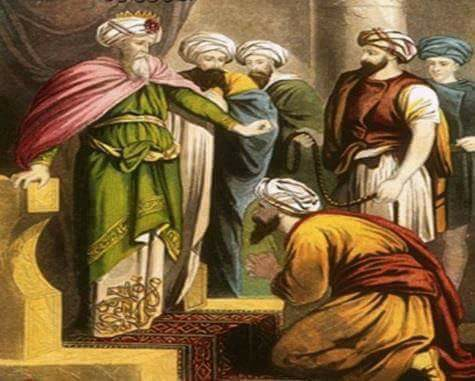 صورة لملك ظالم