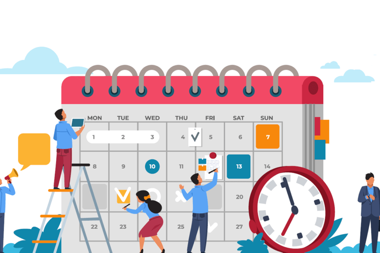 إعداد جدول زمني