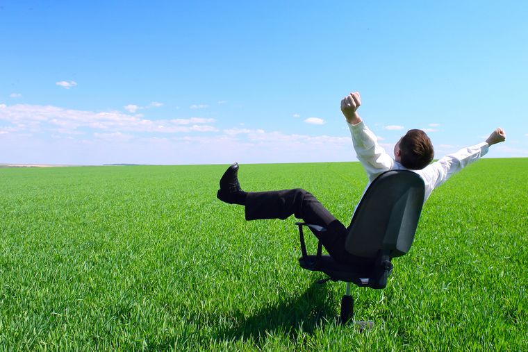 الاستمتاع بالعمل