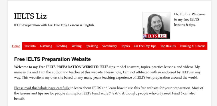 IELTS Liz