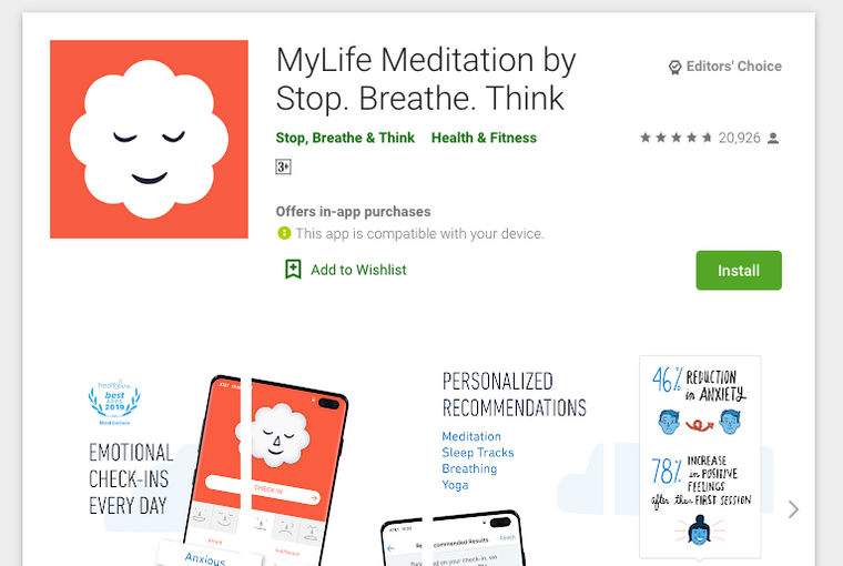 Stop, Breathe & Think