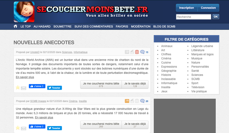 Se coucher Moins Bête