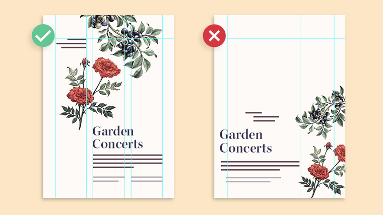 التوازن في تصميم الجرافيك