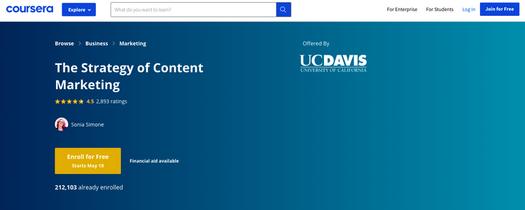 The Strategy of Content Marketing