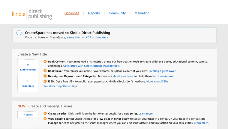 Amazon kindle book shelf
