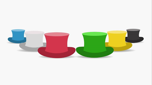 القبعات الستة